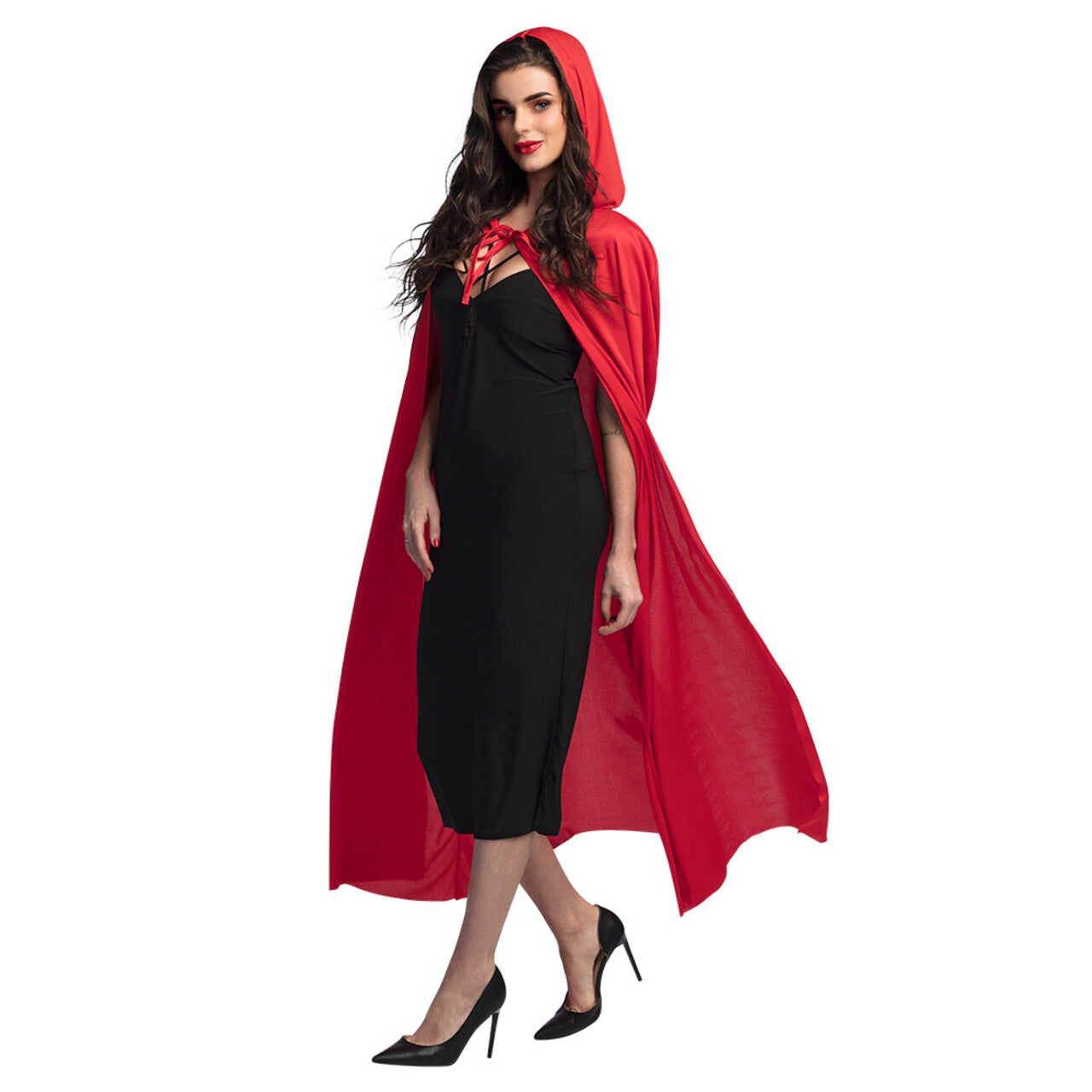 Op deze afbeelding zie je een Accessoires, van het merk Boland. Cape Devil Red 180 Cm