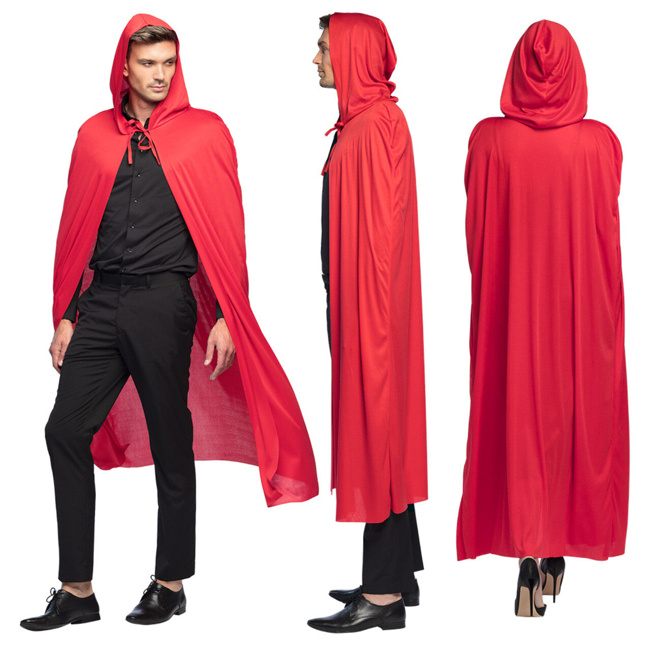 Op deze afbeelding zie je een Accessoires, van het merk Boland. Cape Devil Red 180 Cm