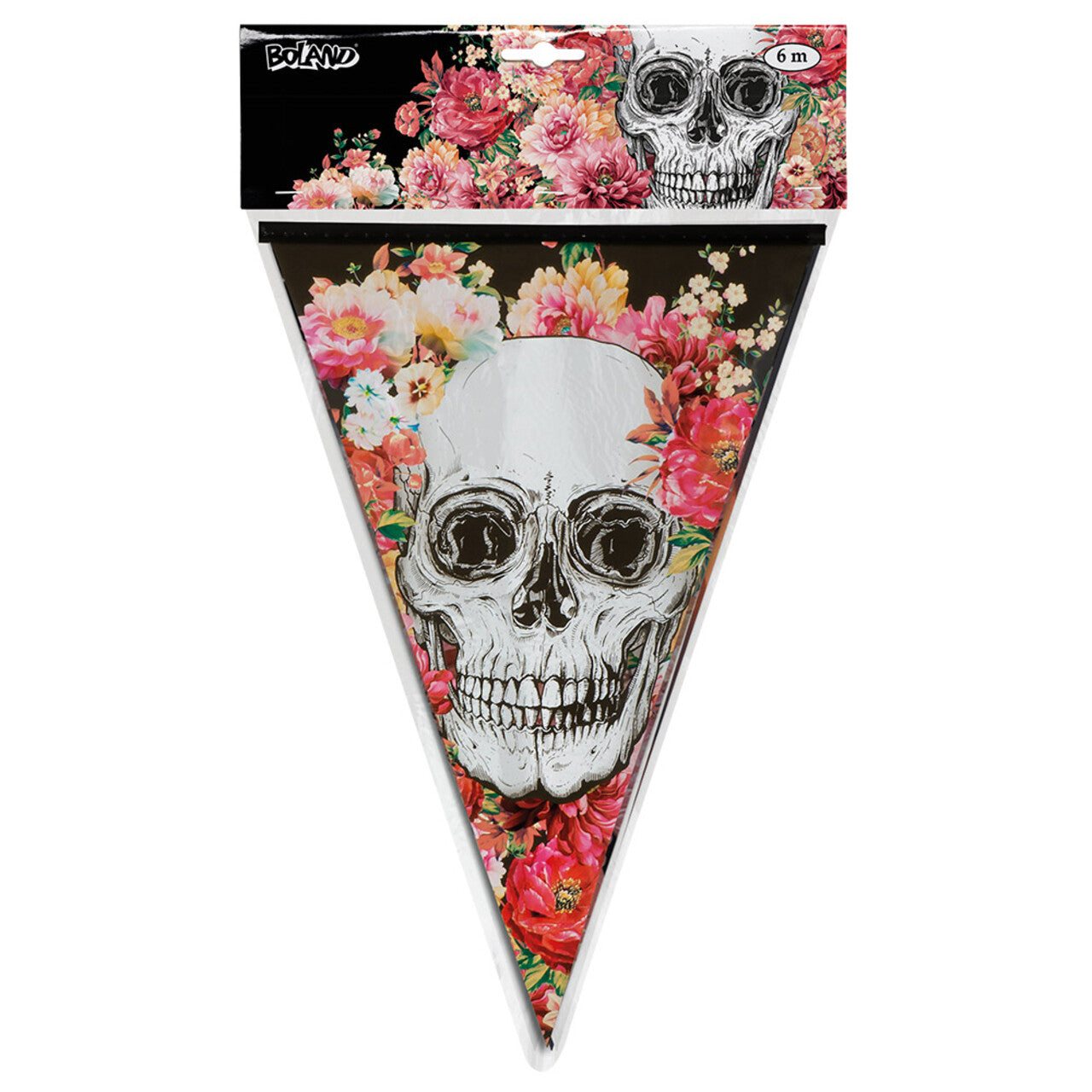 Op deze afbeelding zie je een Decoratie, van het merk Boland. Viva Los Muertos Vlaggenlijn