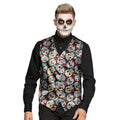 Gilet Day Of The Dead Skull Collector Man
