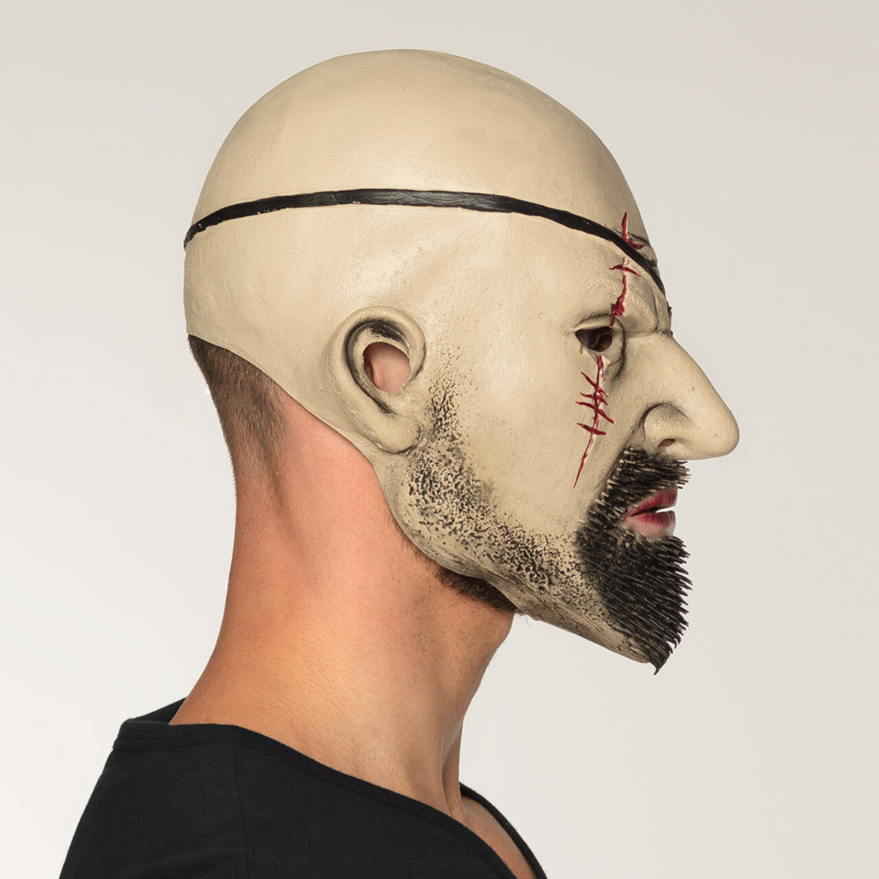 Op deze afbeelding zie je een Accessoires, van het merk Boland. Masker Piraat De Grote Schurk