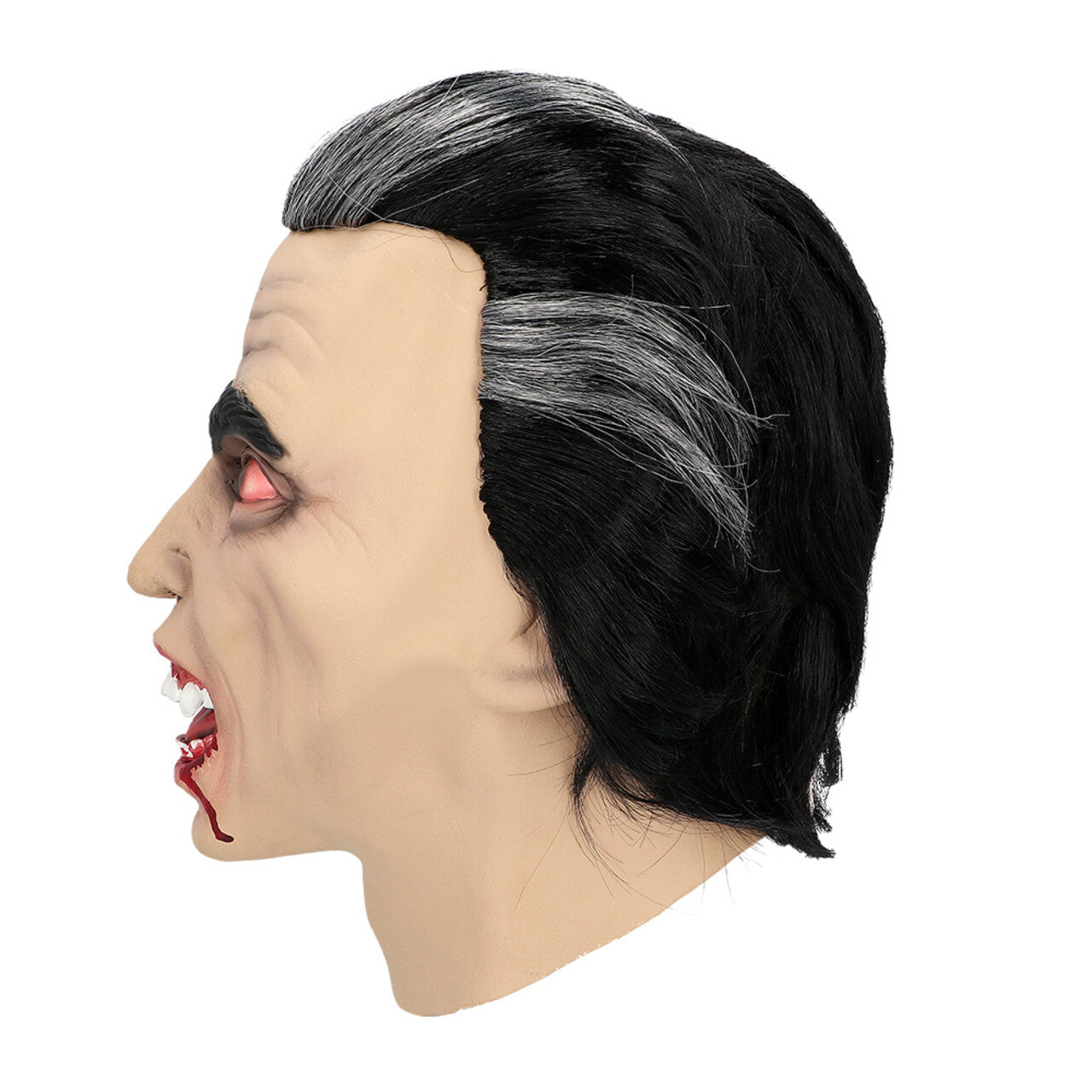 Op deze afbeelding zie je een Accessoires, van het merk Boland. Graaf Nachtvampier Latex Hoofdmasker