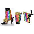 Couvre-Chaussures Carnaval Arc-En-Ciel