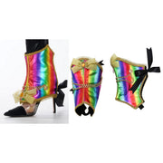 Op deze afbeelding zie je een Accessoires, van het merk Chaks. Crazy Carnival Schoenhoezen Rainbow Walk
