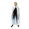 Zilveren Cape 135 Centimeter Kostuum