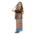 Dancing Rainbow Hippie Vrouw Kostuum