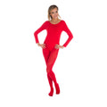 Body Lange Mouwen Rood Vrouw
