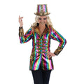 Manteau Arc-En-Ciel éclatant