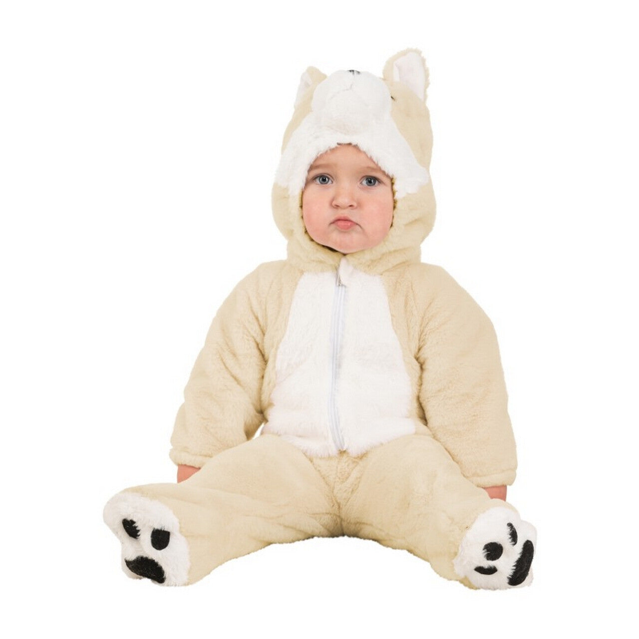Op deze afbeelding zie je een Kostuums, van het merk Chaks. Baby Fosse Vos Kind Kostuum