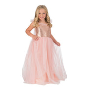 Op deze afbeelding zie je een Kostuums, van het merk Chaks. Princess Rosalia Van Glitterfestijn Meisje Kostuum