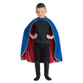 Cape De Chevalier Réversible Rouge Bleue Costume