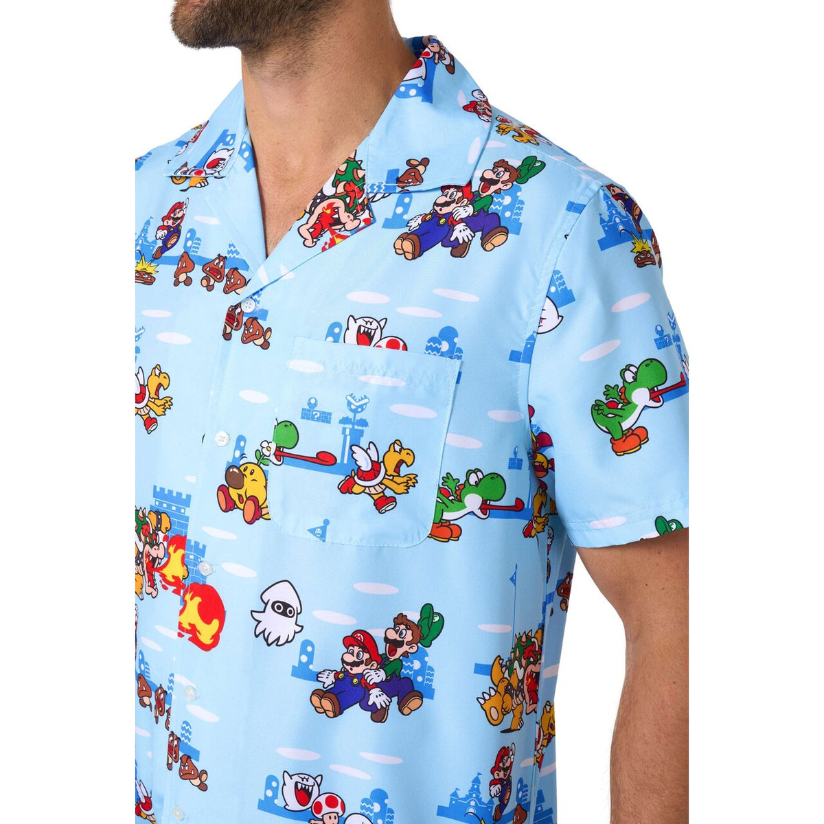 Op deze afbeelding zie je een Kostuums, van het merk Opposuits. Super Mario™ Adventures Man Kostuum