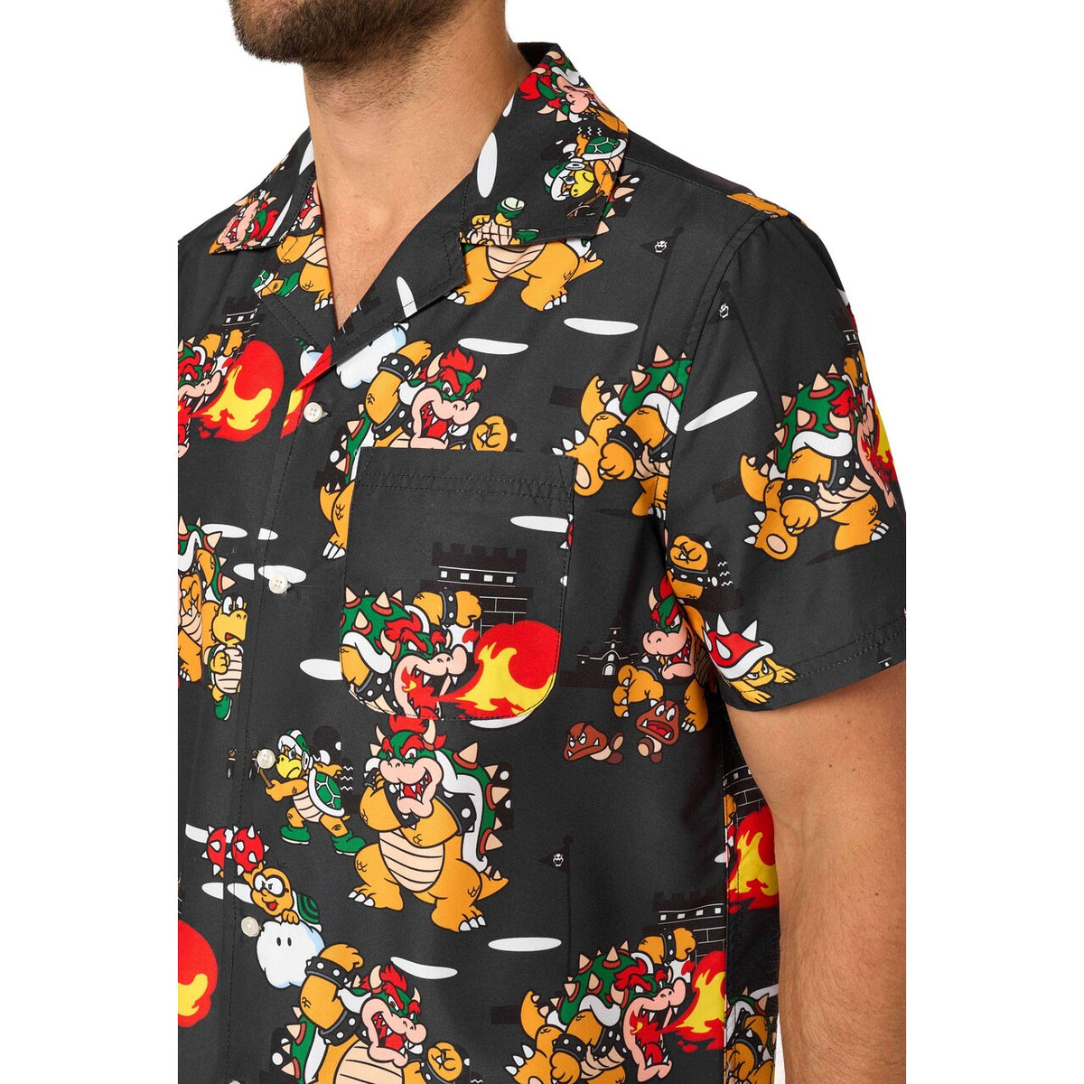 Op deze afbeelding zie je een Kostuums, van het merk Opposuits. Bowsers Mayhem Man