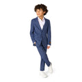 Daily Checked Navy Jongen Kostuum