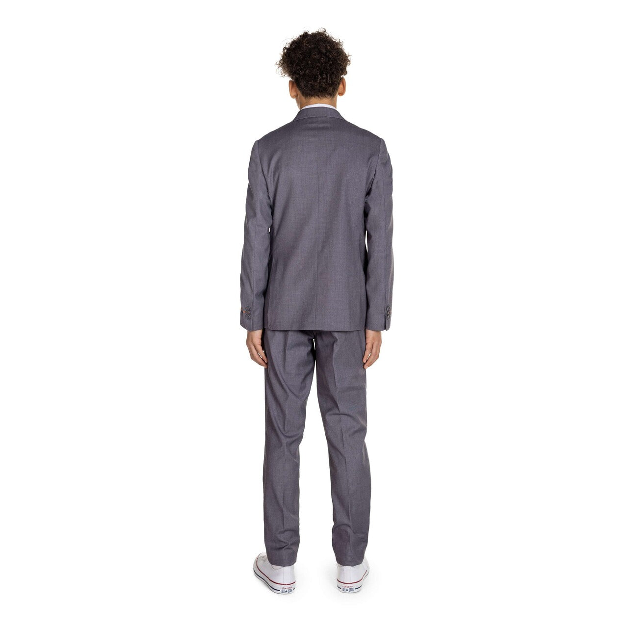 Op deze afbeelding zie je een Kostuums, van het merk Opposuits. Teen Boys Daily Dark Grey Jongen Kostuum