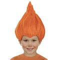 Oranje Pruik Huppie Trolls