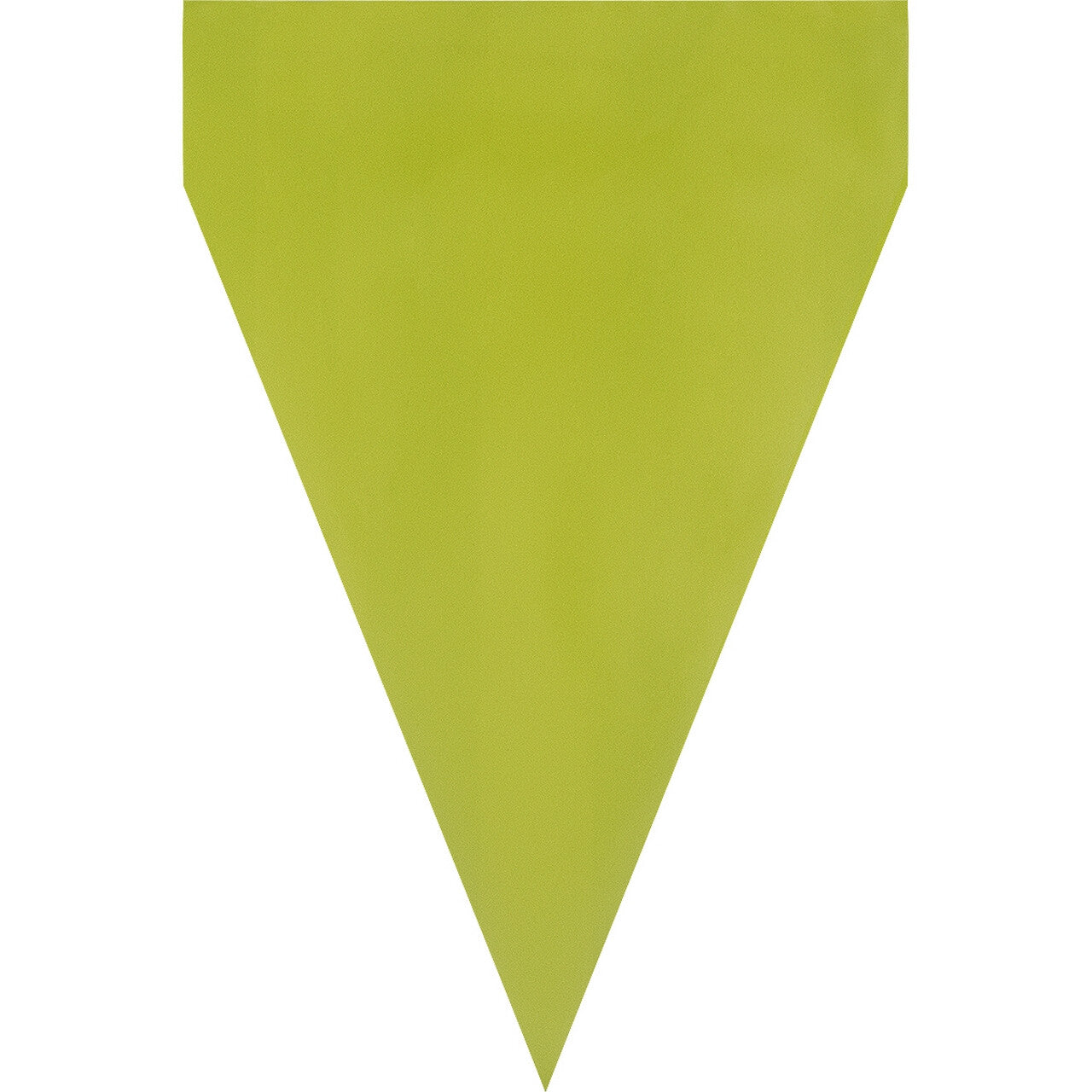 Op deze afbeelding zie je een Decoratie, van het merk Funidelia. Lime Groene Vlaggenlijn 9 Wimpels 3 Meter