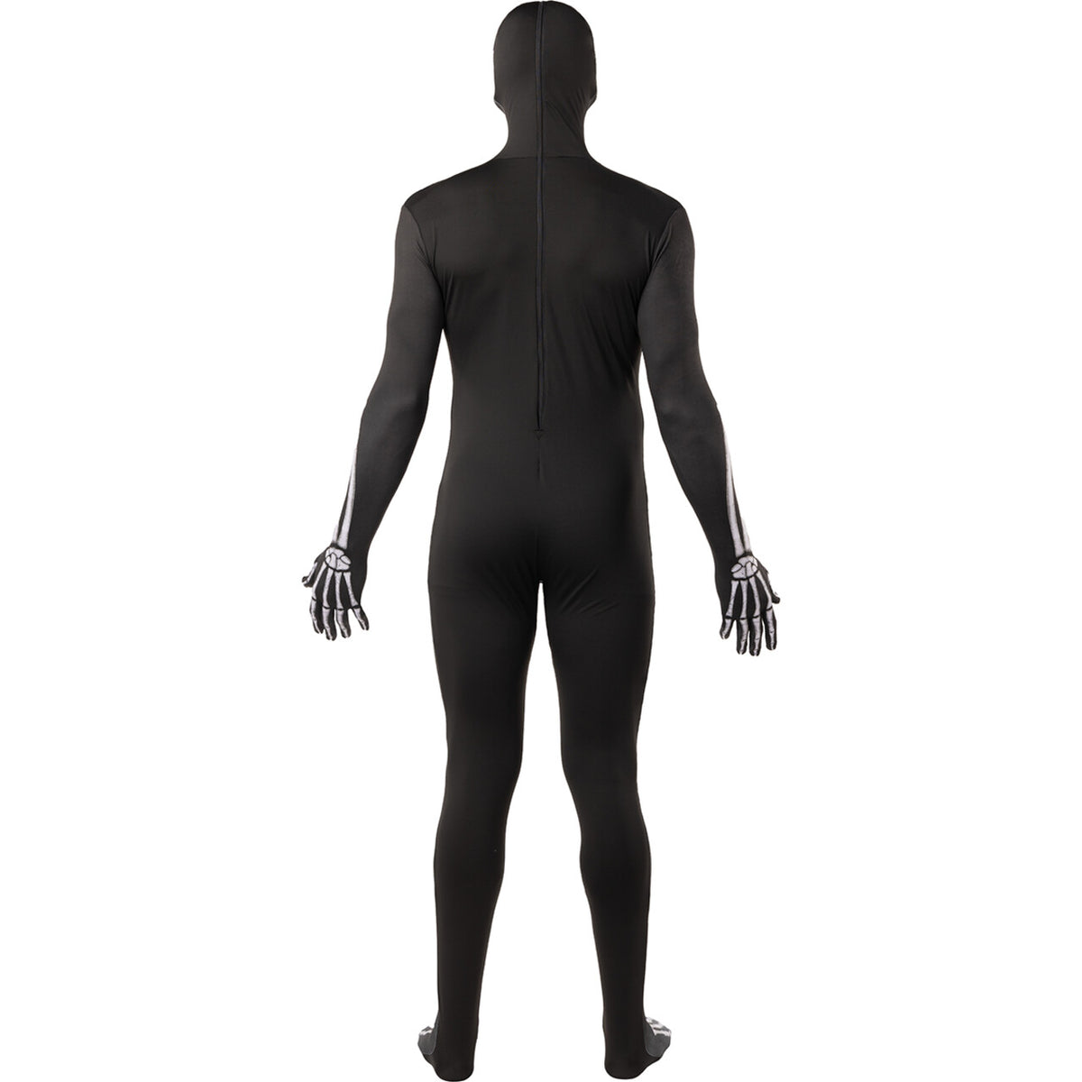 Op deze afbeelding zie je een Kostuums, van het merk Funidelia. Second Skin Skeleton Man Kostuum