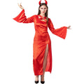 Duivel Aanbidster Devilina Vrouw Kostuum