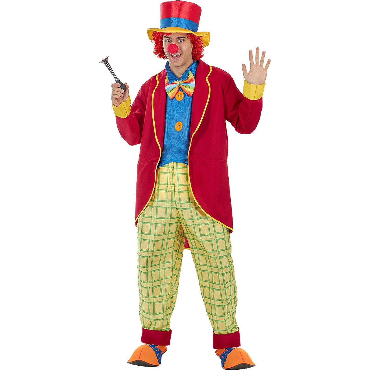 Op deze afbeelding zie je een Accessoires, van het merk Funidelia. Clown Schoenen 36 Cm