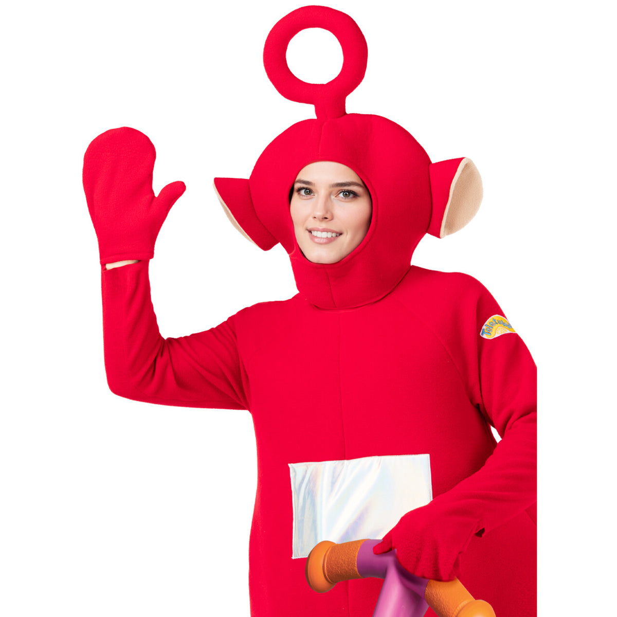 Op deze afbeelding zie je een Kostuums, van het merk Funidelia. Po Kostuum - Teletubbies™ - Teletubbiepak