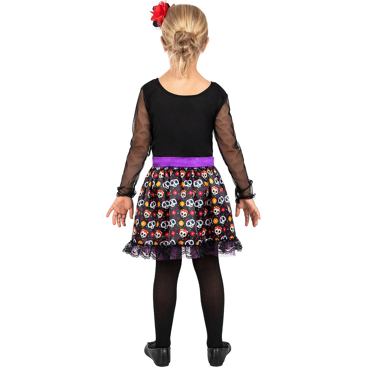 Op deze afbeelding zie je een Accessoires, van het merk Funidelia. Dag Van De Doden Panty Kind