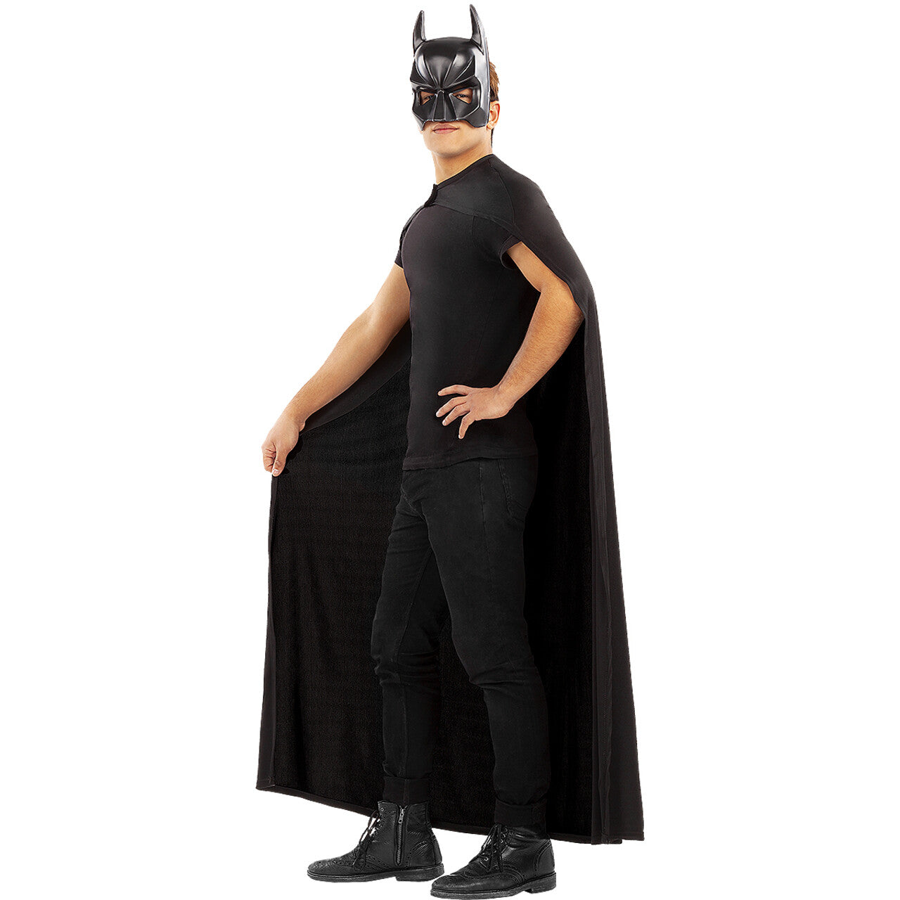 Op deze afbeelding zie je een Kostuums, van het merk Funidelia. Batman Cape En Masker Kostuum