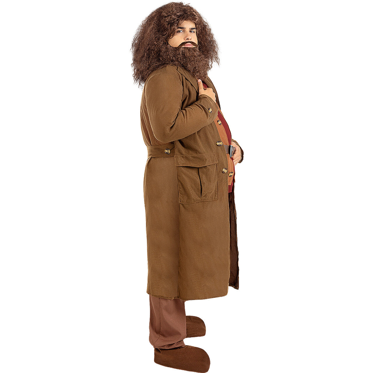 Op deze afbeelding zie je een Kostuums, van het merk Funidelia. Hagrid De Halfreus Harry Potter Man Kostuum