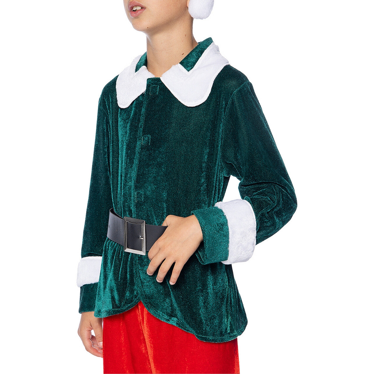 Op deze afbeelding zie je een Kostuums, van het merk Funidelia. Luxe Kerstelf Bo Kado Kind Kostuum