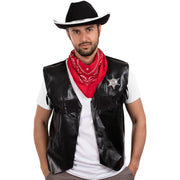 Op deze afbeelding zie je een Kostuums, van het merk Funidelia. Cowboy Billy Wonder Set Man