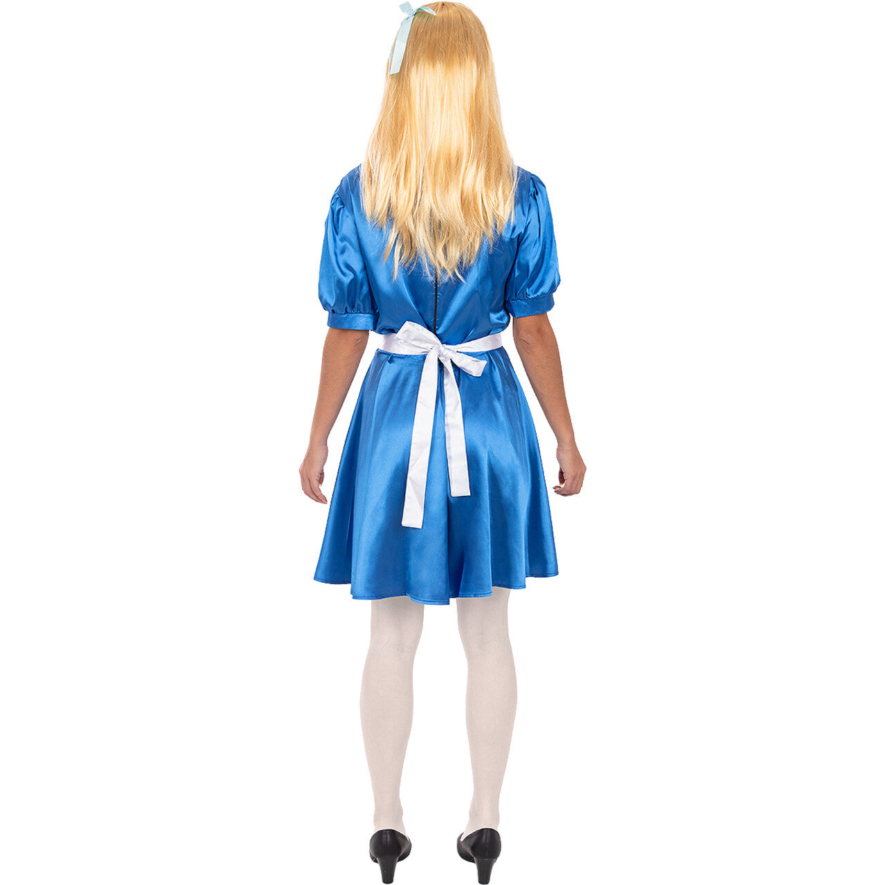 Op deze afbeelding zie je een Kostuums, van het merk Funidelia. Zoetsappige Alice In Wonderland Vrouw Kostuum