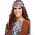 Collier Hippie Paix Argenté