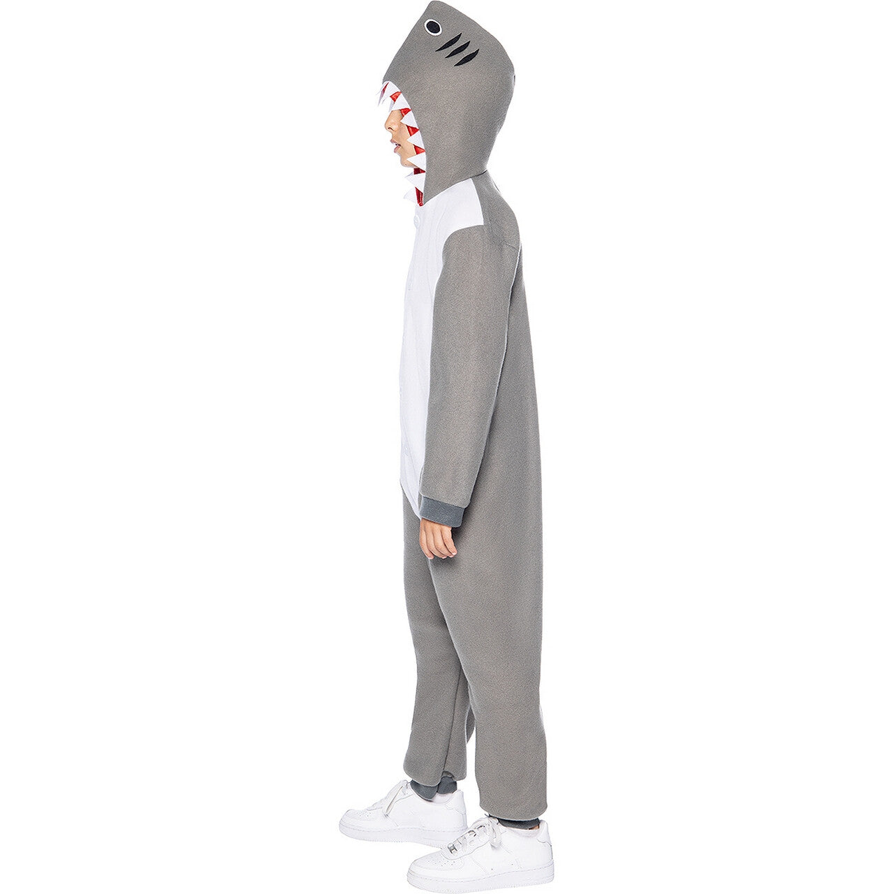 Op deze afbeelding zie je een Kostuums, van het merk Funidelia. Shark Love Attack Kind Kostuum