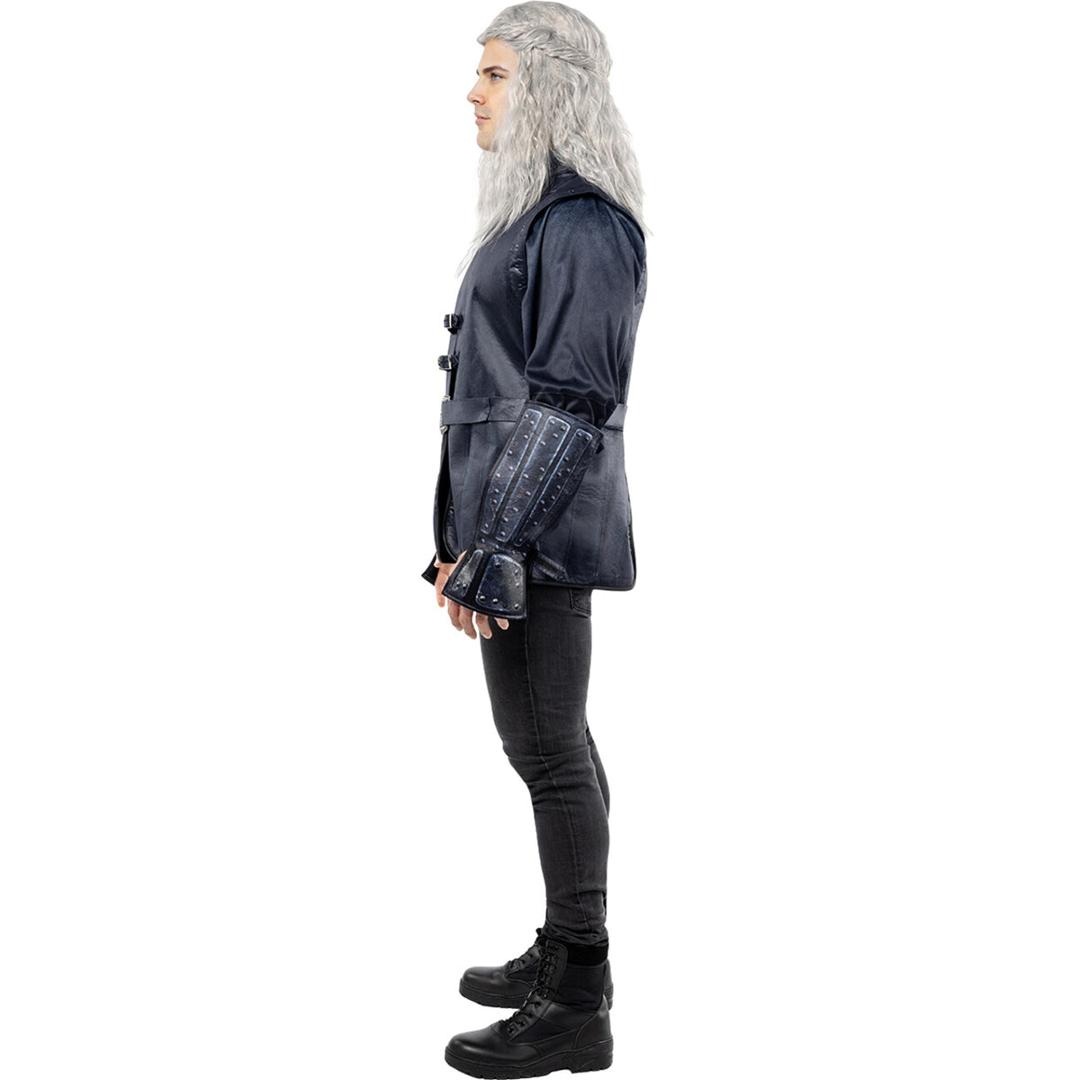 Op deze afbeelding zie je een Kostuums, van het merk Funidelia. The Witcher Geralt Man
