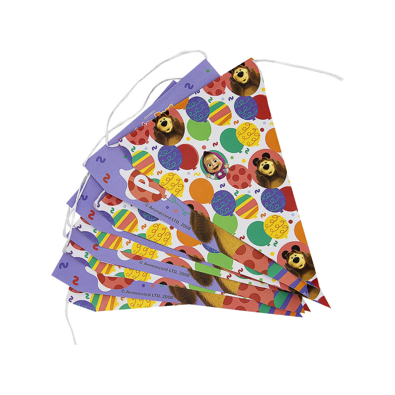 Op deze afbeelding zie je een Decoratie, van het merk Funidelia. Banner - Masha And The Bear