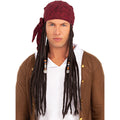 Perruque De Pirate Avec Dreadlocks Et Bandana
