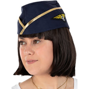 Op deze afbeelding zie je een Accessoires, van het merk Funidelia. Hoed Stewardess High Priority Class