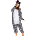 Duizelingwekkende Gestreepte Zebra Onesie Kostuum
