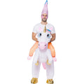 Sur Le Dos Dune Licorne Gonflable Fantaisie Costume