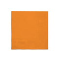 16 Servietten Orange - Unifarben 33x33 Cm