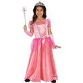 Roze Prinsessenjurk Met Lange Handschoenen Meisje