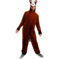 Plüsch-Pferd Gert Einteiler Kostüm für Erwachsene Unisex
