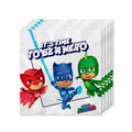 16 Pj Masks Servetten, 33 X 33cm