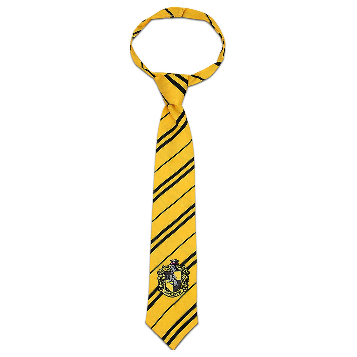 Op deze afbeelding zie je een Accessoires, van het merk Funidelia. Harry Potter Hufflepuff Stropdas Geel Kind