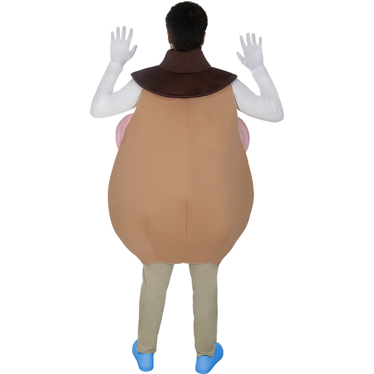 Op deze afbeelding zie je een Kostuums, van het merk Funidelia. Meneer Of Mevrouw Potato Head Man Kostuum