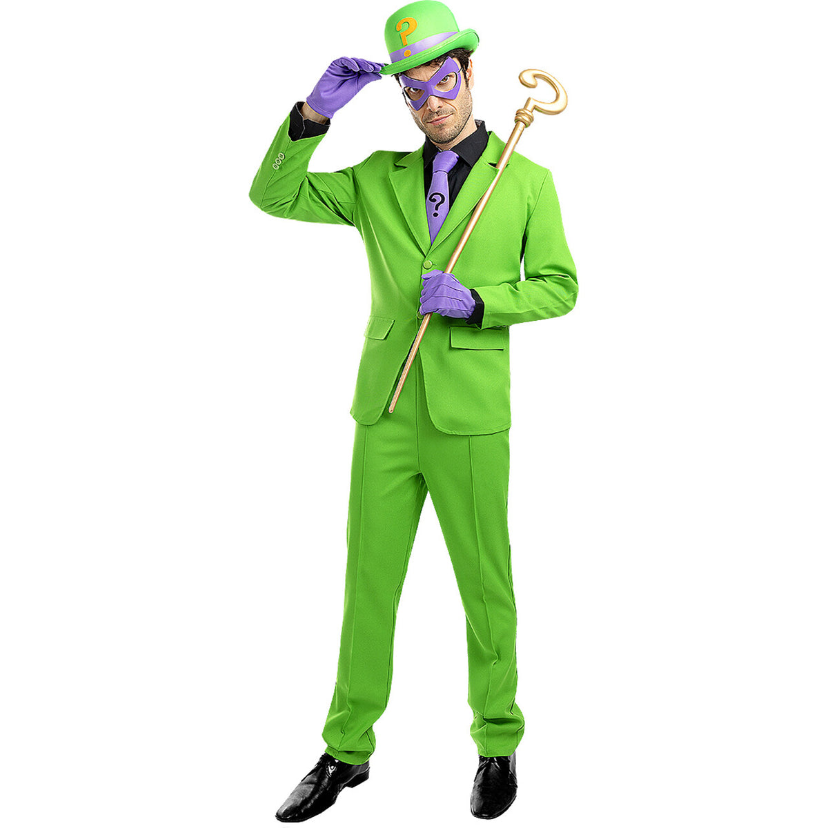 Op deze afbeelding zie je een Accessoires, van het merk Funidelia. Question Mark Staf Casino Joker