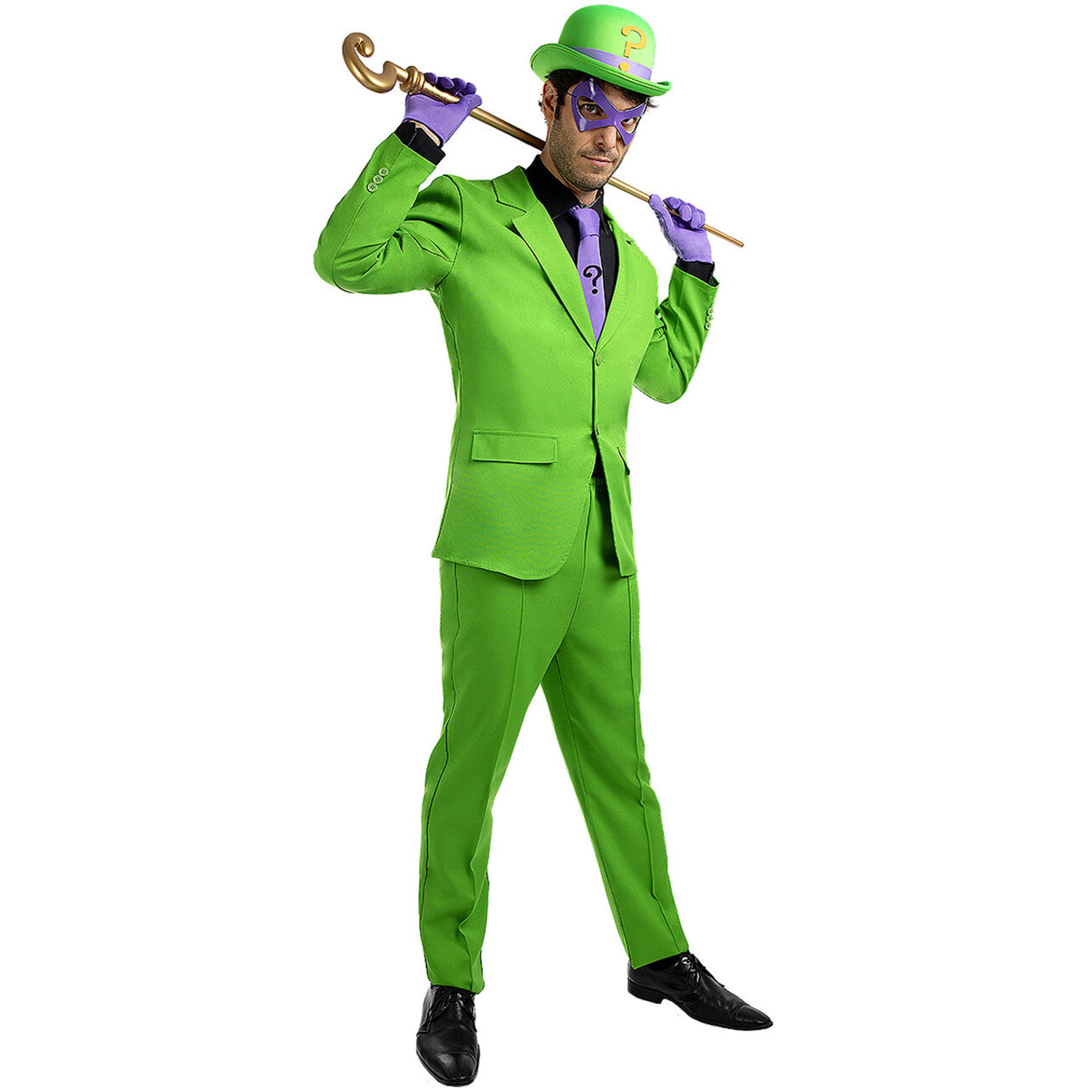Op deze afbeelding zie je een Accessoires, van het merk Funidelia. Question Mark Staf Casino Joker