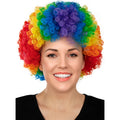 Pride Regenbogen Afro-Lockenperücke