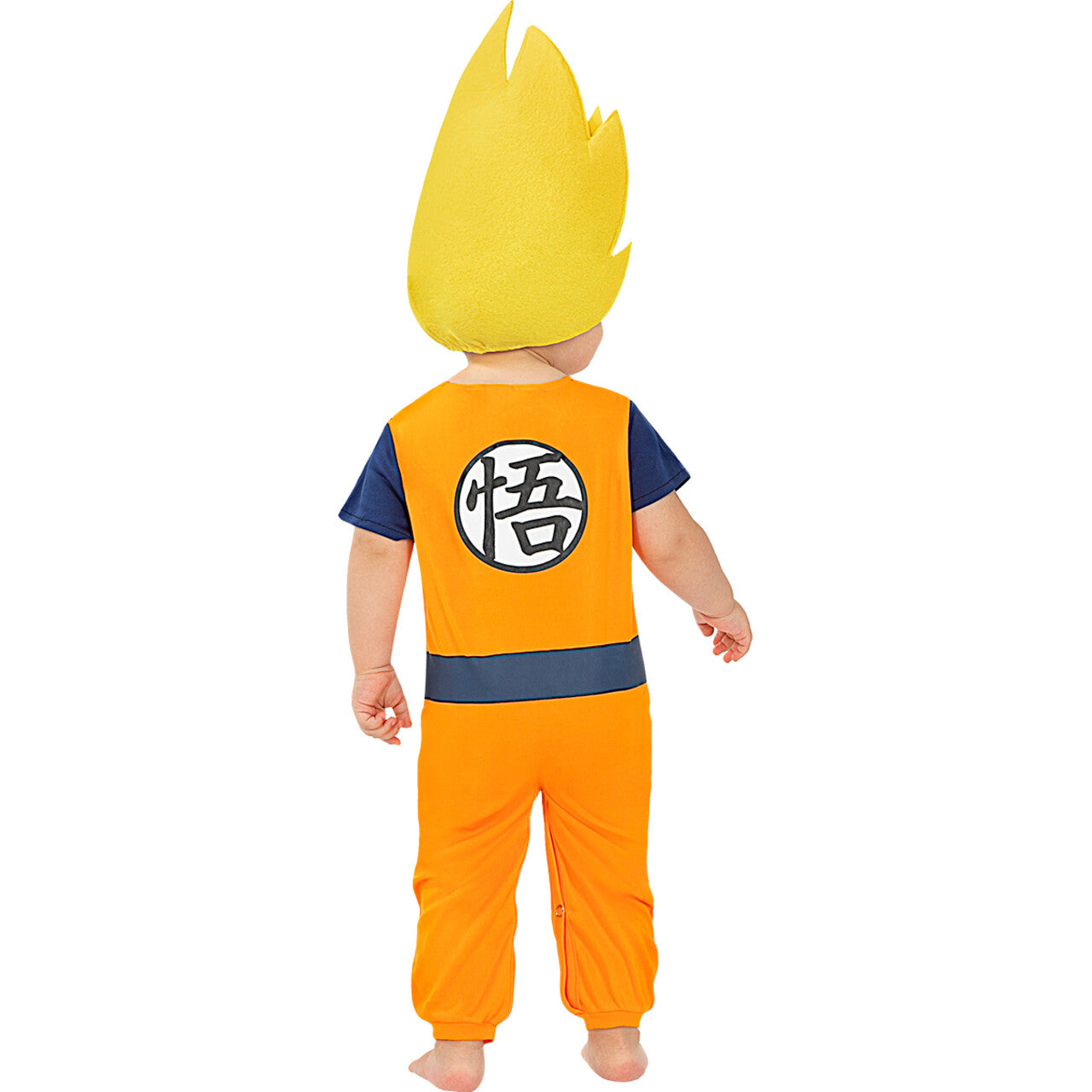 Op deze afbeelding zie je een Kostuums, van het merk Funidelia. Kleine Japanse Anime Goku™ Dragon Ball™ Kind Kostuum