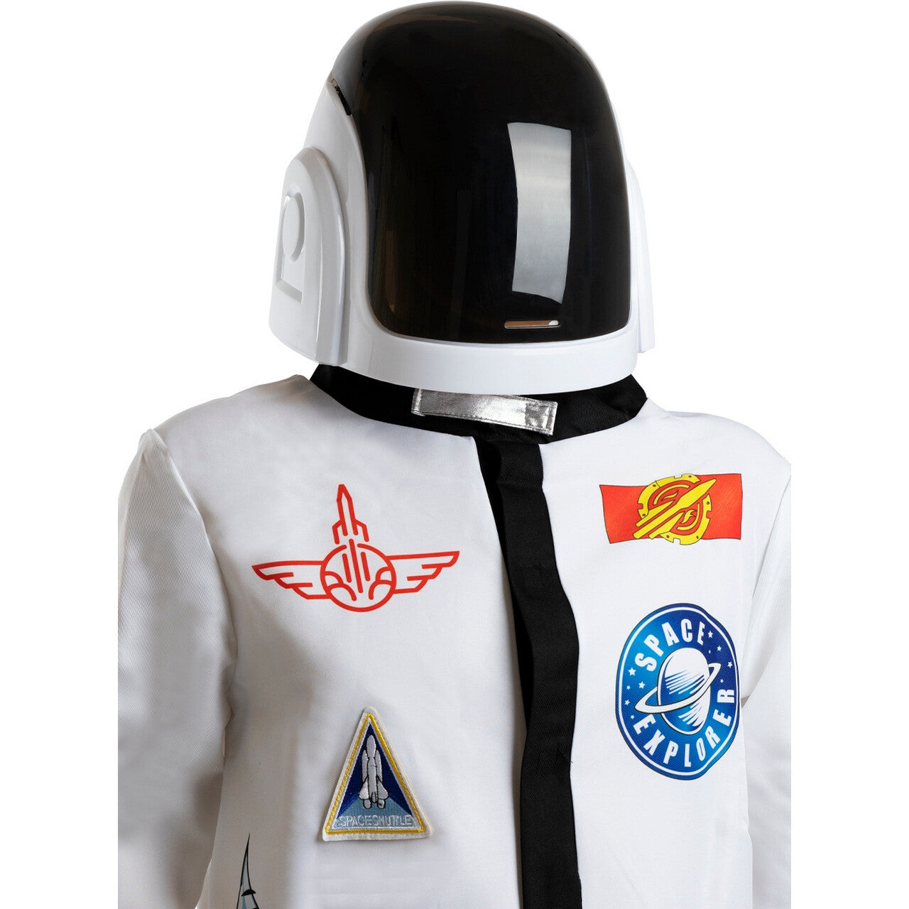 Op deze afbeelding zie je een Accessoires, van het merk Funidelia. Daft Punkastronatu Helm Around The World